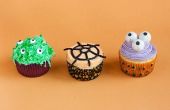 DIY eetbare Halloween Cupcake Toppers
