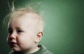 Stoppen van statische Cling in een Baby's haar