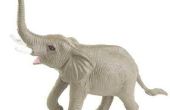 Hoe maak je een 3D olifant uit karton