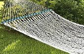 Hoe geeft men touw hangmatten een tropische Look
