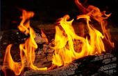 Wat soort van energie wordt gebruikt in hout branden?