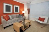 Kleuren die goed gaan met oranje in een slaapkamer
