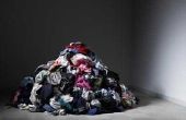 Het recyclen van uw oude kleding