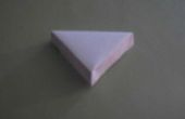 Hoe maak je een driehoek Box uit papier