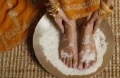 Hoe om te genieten van je voeten zeezout