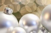 Hoe te maken Glitter Kerst ornamenten