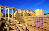 De hoeveelheid hout nodig voor een 1200-Square-Foot-huis