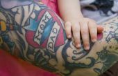 Allergische reacties op rode Tattoo inkt
