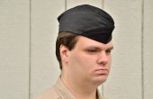 Hoe te dragen een Marine garnizoen Cap