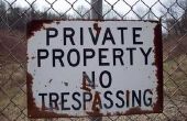 Straf voor verboden terrein in Ontario