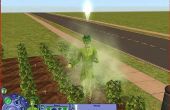 Hoe zet je Sim in de persoon van een Plant in The Sims 2