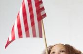Kleuterschool lessen over symbolen van Amerika