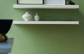 Hoe te te verfraaien van een woonkamer met groene muren & bruin lederen sofa 's