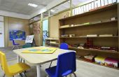 Het rangschikken van een Preschool klaslokaal