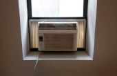 Het oplossen van een raam van de airconditioner