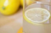 Hoe maak je een citroen Water dieet drank