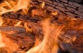 Wat gebeurt er wanneer hout brandt?