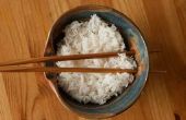 Het gebruik van een zwarte & Decker Steamer rijst