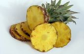 Hoe SAP een ananas in een Juicer