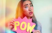 Hoe te doen Lichtenstein komische boek Make-up