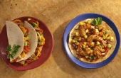 Toppings to Put op een BBQ-garnaal Taco