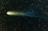 Wat zijn de onderdelen van een komeet?