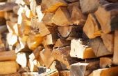 How to Build een brandhout snijden Rack