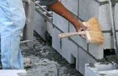 Hoe betonnen blok bouw