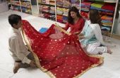 Hoe te te verfraaien met antieke Indiase sari 's