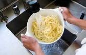 Het gebruik van overgebleven Spaghetti noedels