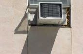 Hoe te monteren van beugels voor venster airconditioners