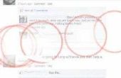 Hoe zien de magische cirkels op Facebook met behulp van de Konami-Code