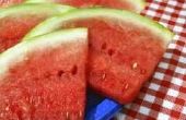Waarom krijgt watermeloen korrelig binnen?