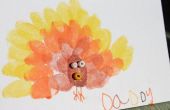 Schattig Thanksgiving Plaatskaarten voor kinderen om te maken