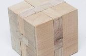Hoe op te lossen een houten kubus puzzel