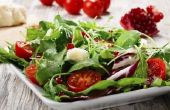 Hoe een salade om vers te houden