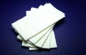 Eenvoudige manieren om papieren servetten vouwen