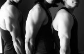 Zware handvat halter oefeningen voor Triceps