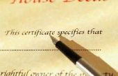 Certificaat van Vs. eigendomsakte