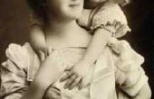 Haarmode van de kinderen in de jaren 1900