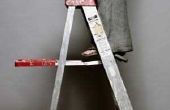 Het gebruik van een Ladder stap op trappen