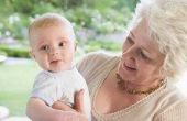Giften aan grootmoeders geven op een Baby Shower