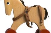 Hoe maak je een manen en staart voor een houten paard