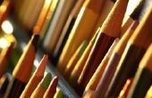 Hoe teken een landschap met kleur potloden?
