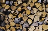De beste manier om droge vers gesneden hout zonder een oven