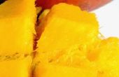 Het verwijderen van vlekken van de Mango