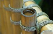 Hoe te bouwen met bamboe palen
