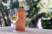 Hoe te gebruiken een Terra Cotta wijn Chiller