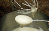 Het gebruik van geëvaporeerde melk als invaller voor slagroom