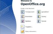 Het gebruik van OpenOffice te maken van uitnodigingen